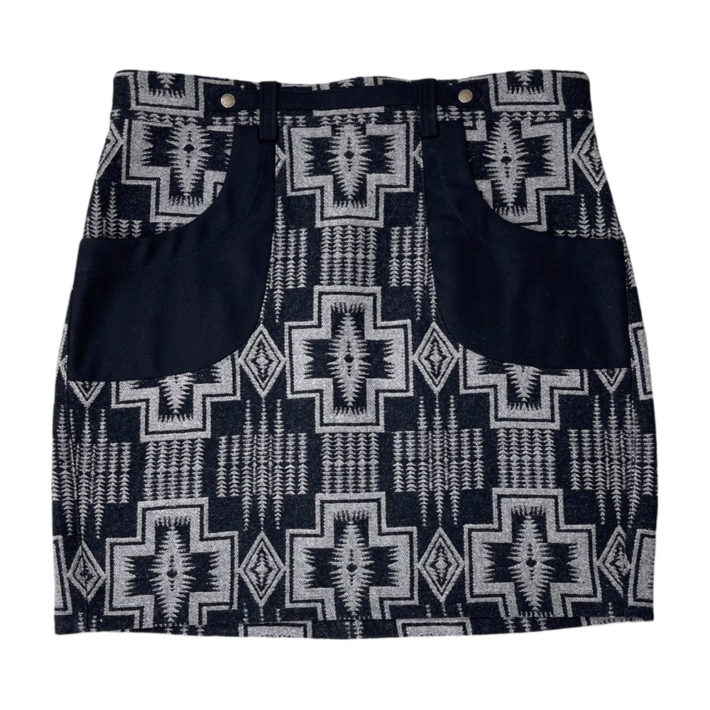 Pendleton "Portland Collection" Wool Aztec Tribal… - image 2